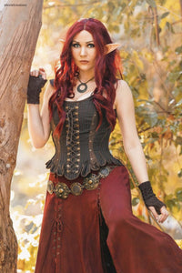Medieval Inspired Steampunk LARP Corset
