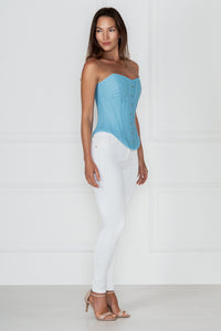 Corset Story WTS808 Historically Inspired 1800-1850 Cotton Overbust Corset